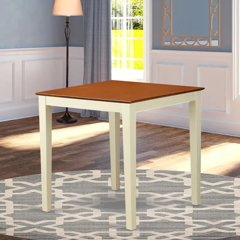 Square Bar Height Counter Table for Small Spaces (Finish Options)