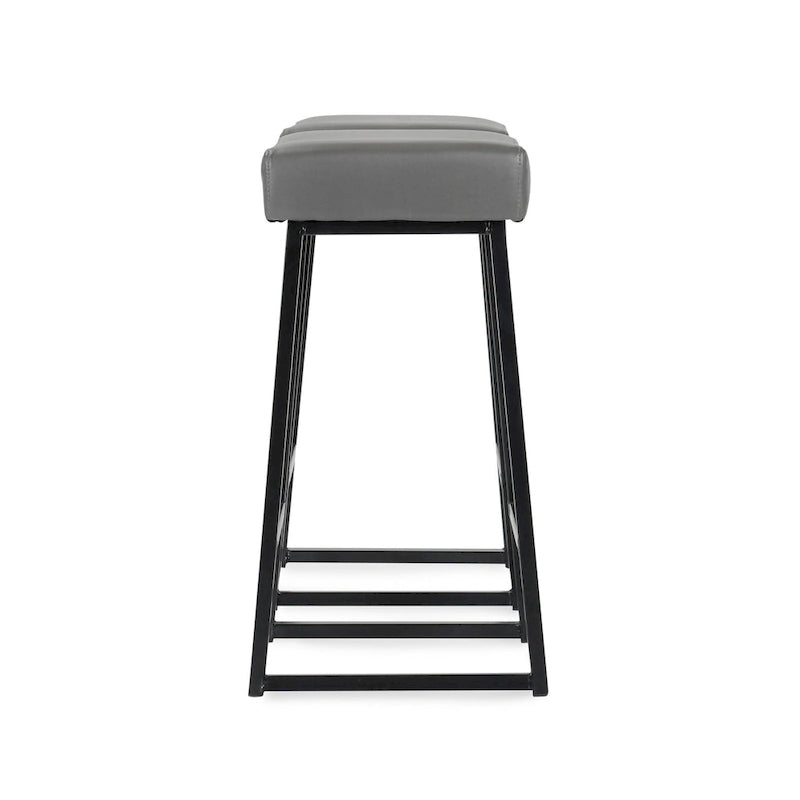 Counter Stool Smokey Grey (Set of 2) - Seat Height 26