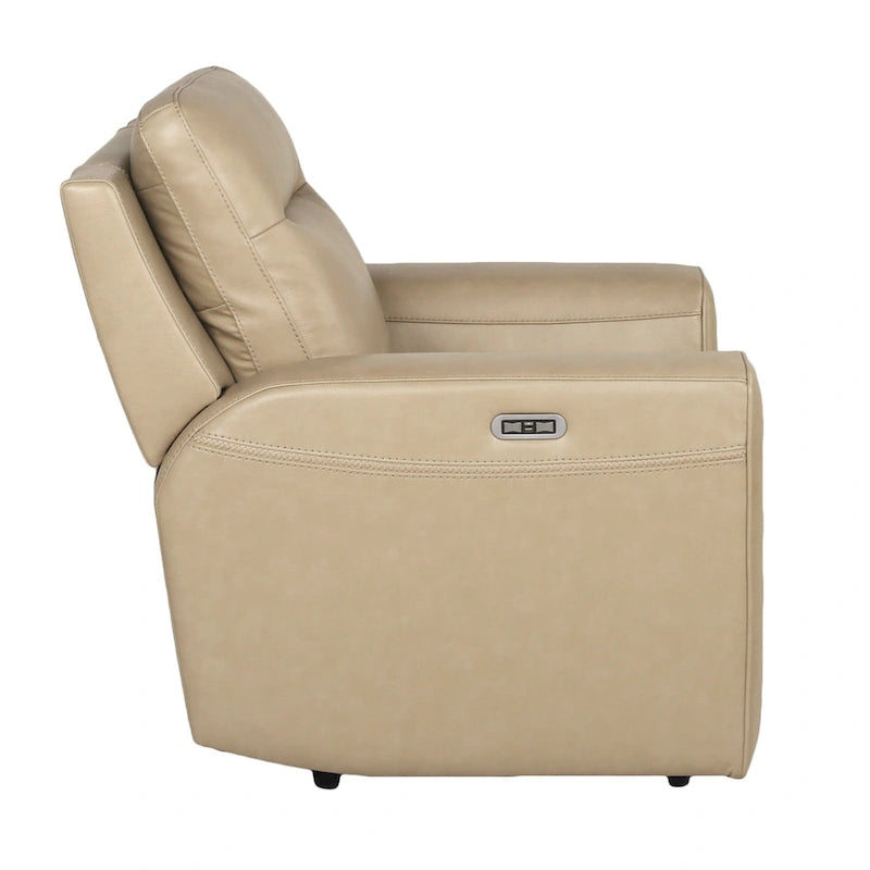 Top Grain Leather Power Reclining Chair