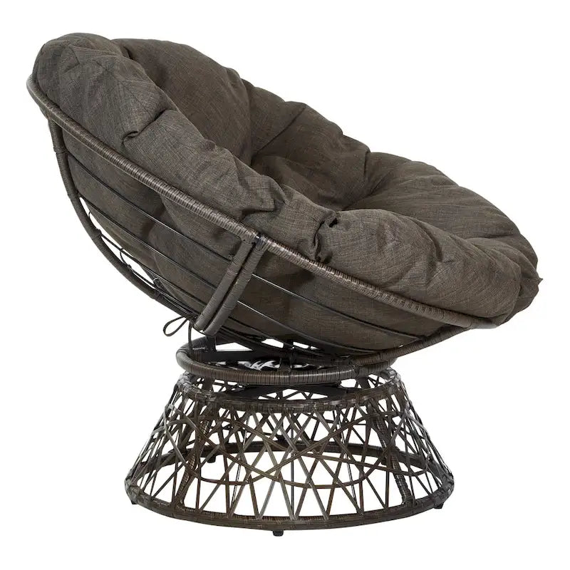 Woven Wicker Papasan Chair