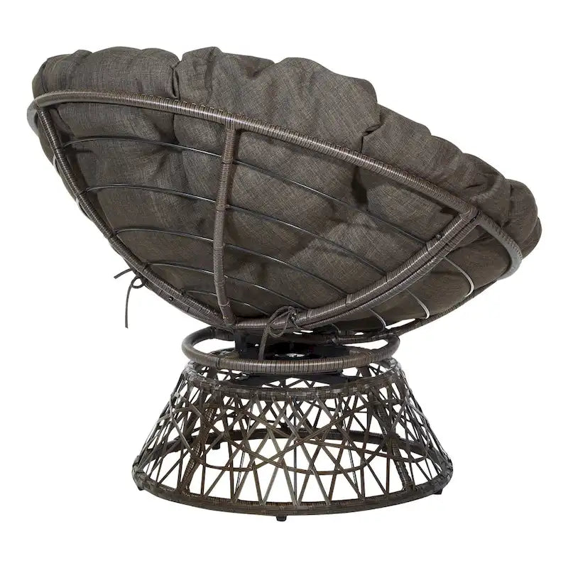 Woven Wicker Papasan Chair