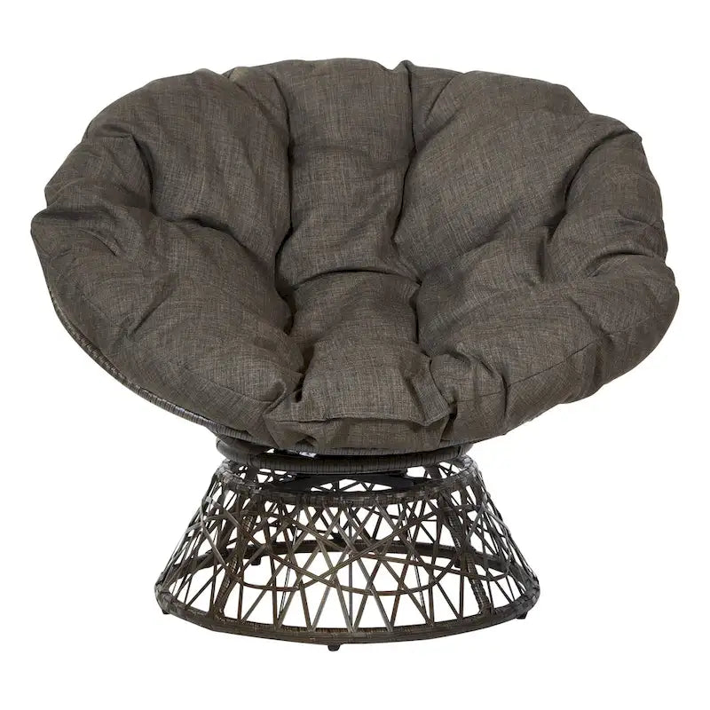 Woven Wicker Papasan Chair