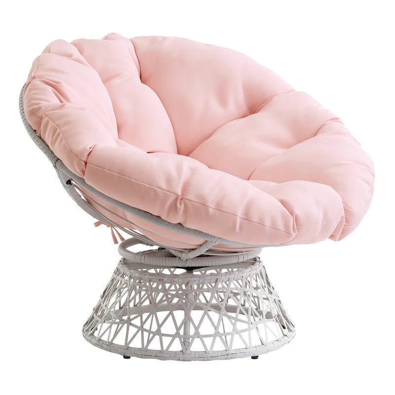 Woven Wicker Papasan Chair