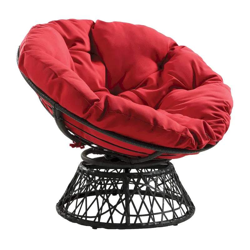 Woven Wicker Papasan Chair