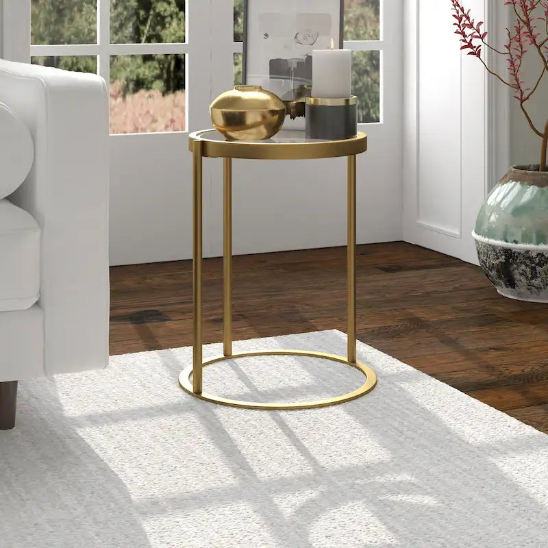 16" Wide Round Side Table