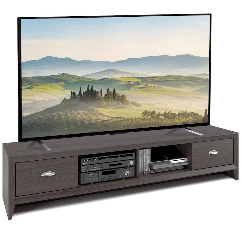 Extra Wide Low Profile TV Stand for TVs up to 85"