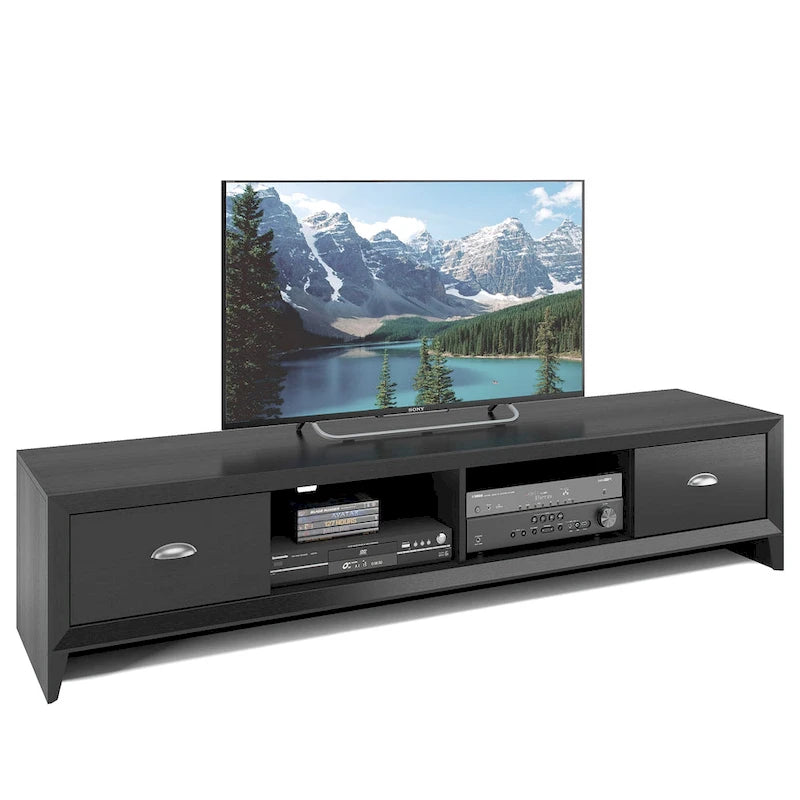 Extra Wide Low Profile TV Stand for TVs up to 85"