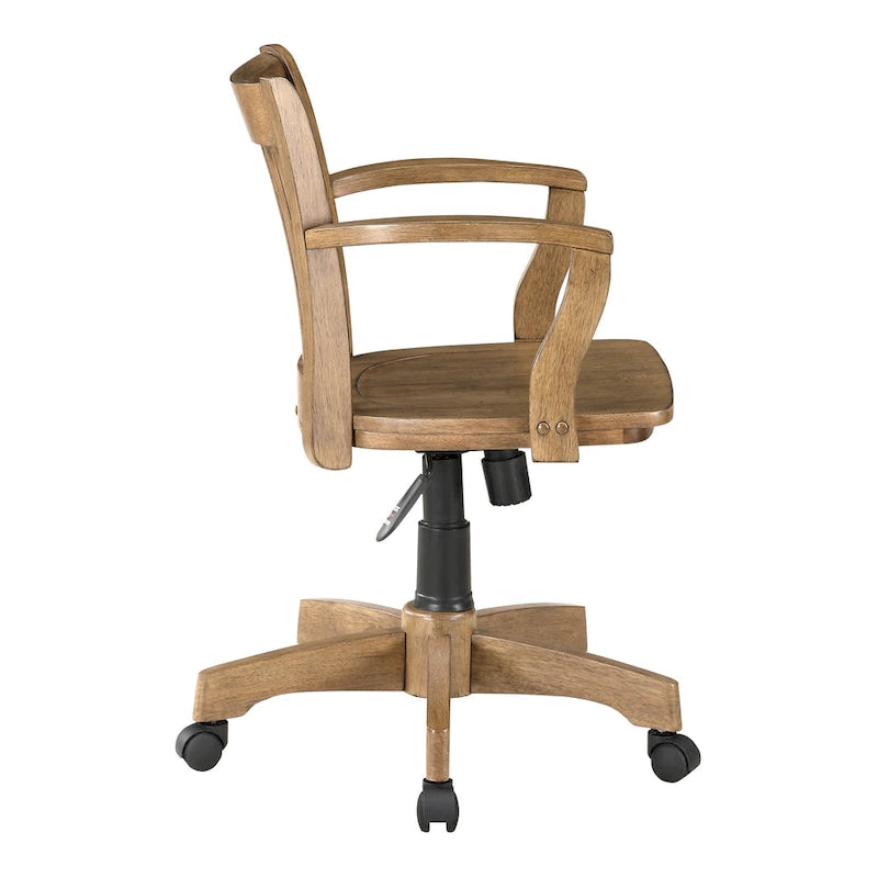 Wood Banker's Chair