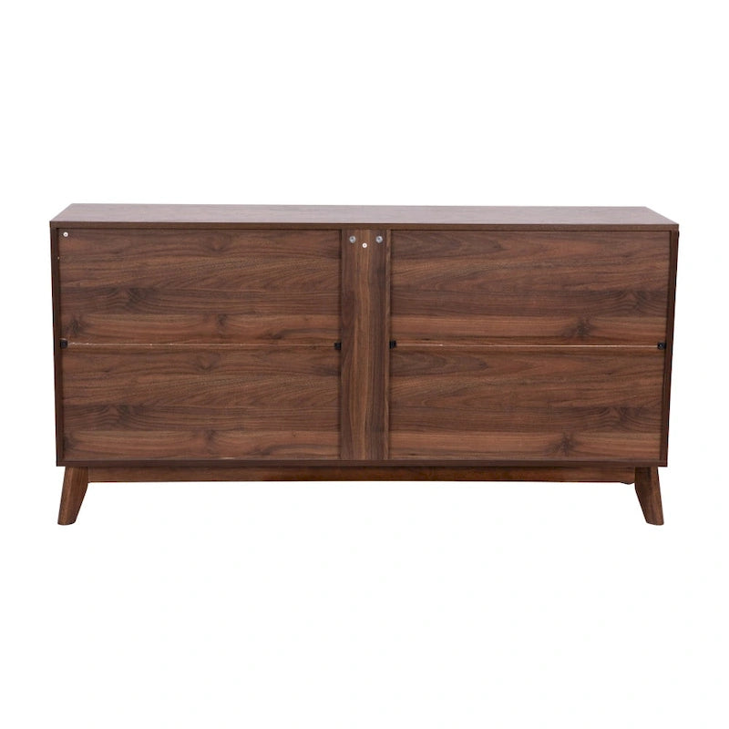 60 Buffet Cabinet with 4 Soft Close Doors and Adjustable Shelves - 15.75D x 59.25W x 29.75H