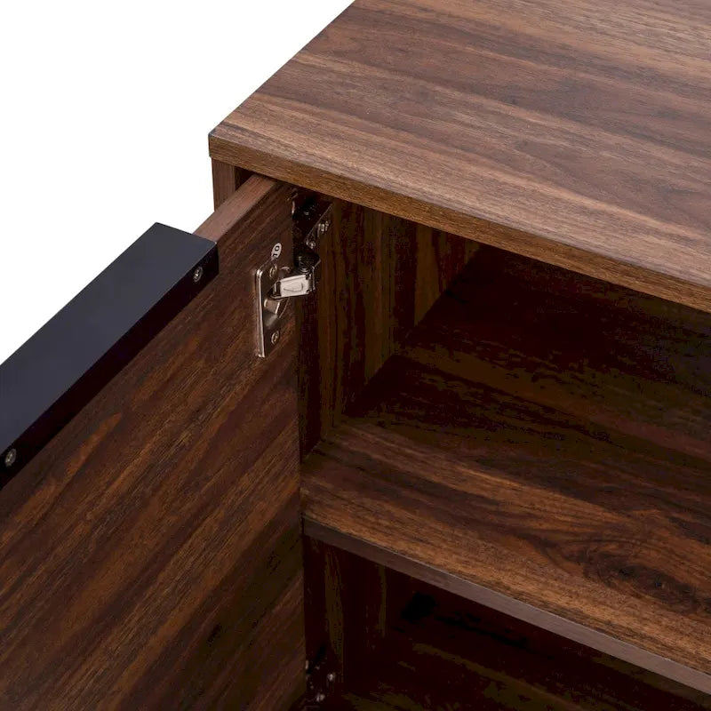 60 Buffet Cabinet with 4 Soft Close Doors and Adjustable Shelves - 15.75D x 59.25W x 29.75H