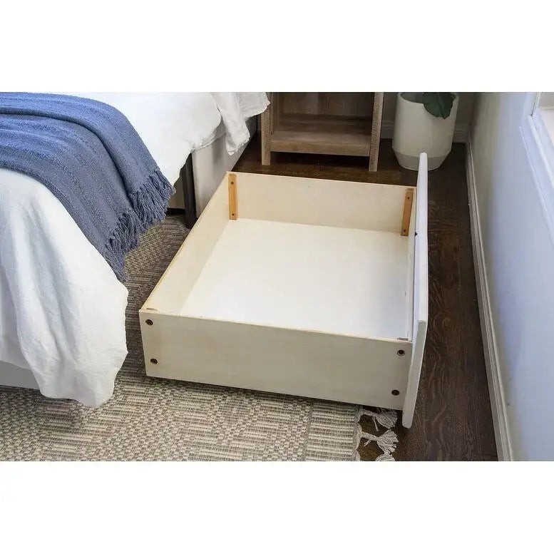 Upholstered Platform 2-Drawer Storage Bed