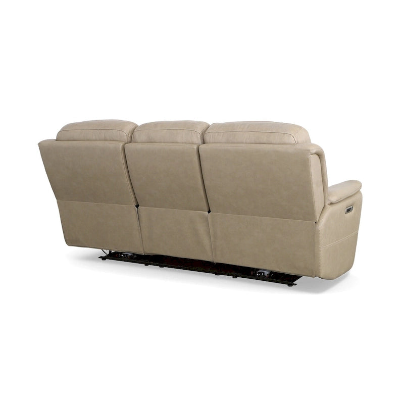 Power Reclining Sofa with Power Headrests & Lumbar