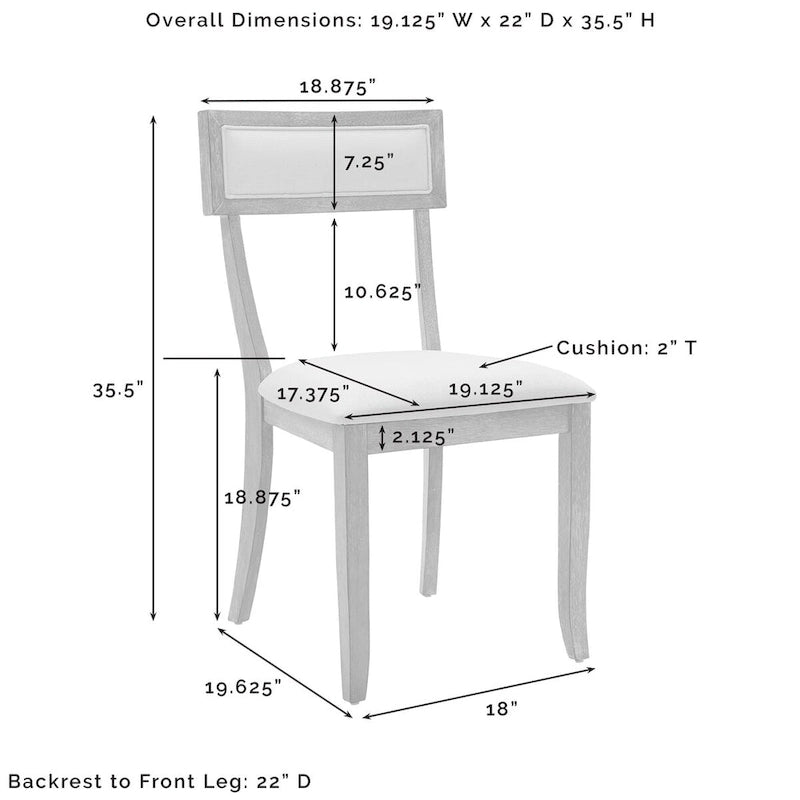 4-Piece Dining Chair Set - 4 Chairs