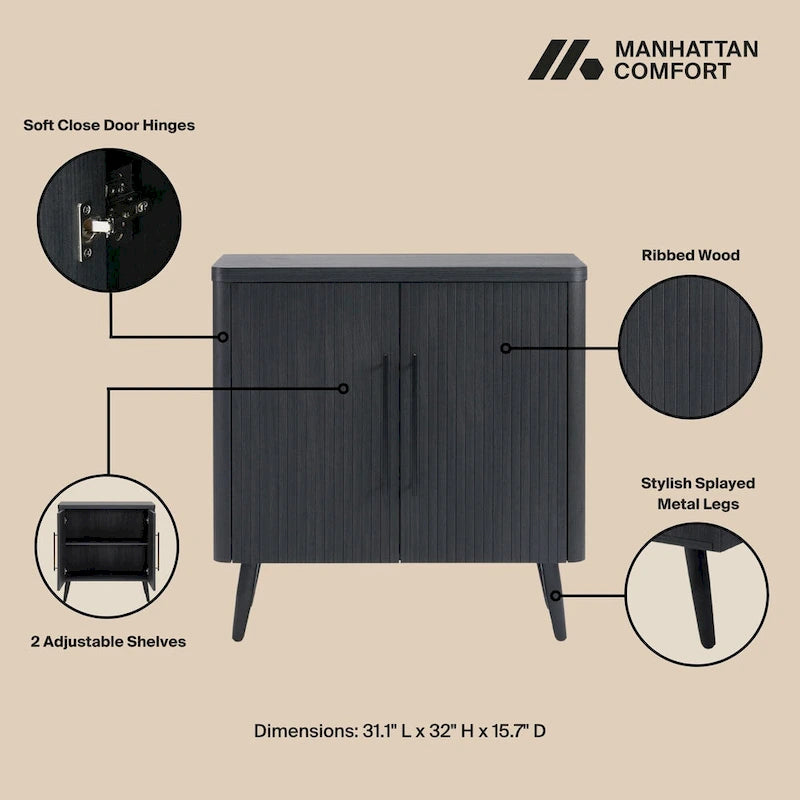 Mid-Century Modern Accent Cabinet