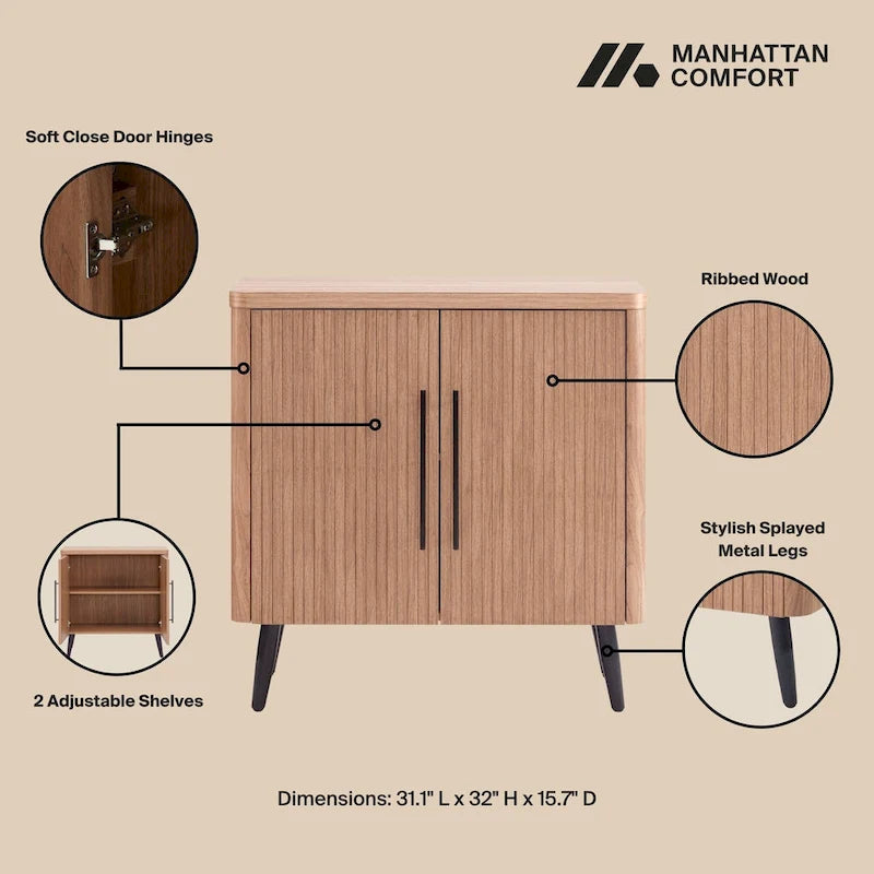 Mid-Century Modern Accent Cabinet