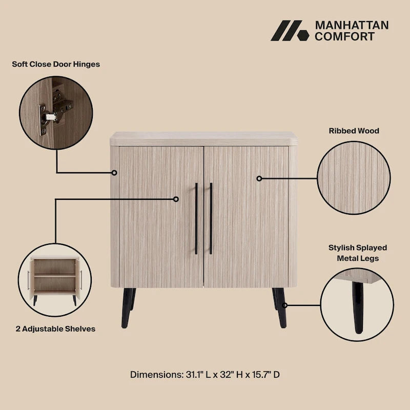 Mid-Century Modern Accent Cabinet